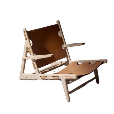 Chaise en cuir en PU pour un salon moderne et confortable