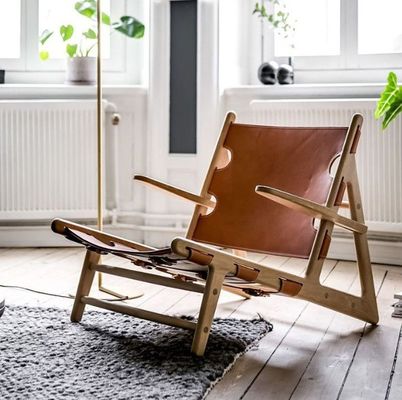Chaise en cuir en PU pour un salon moderne et confortable