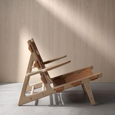 Chaise en cuir en PU pour un salon moderne et confortable