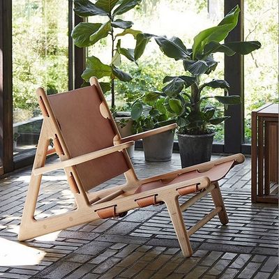 Chaise en cuir en PU pour un salon moderne et confortable