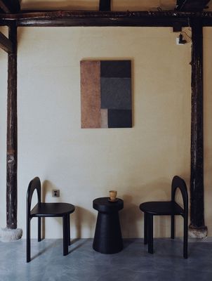 Chambre à manger en bois robuste Restaurant moderne Design Chaise empilée