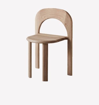Chambre à manger en bois robuste Restaurant moderne Design Chaise empilée