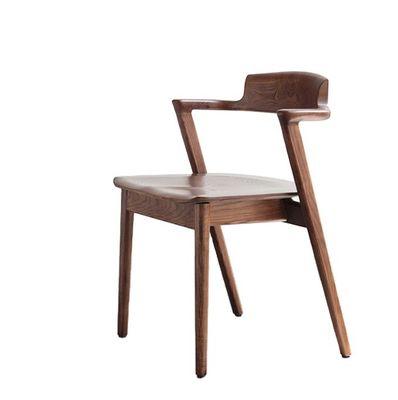Chaise en bois salle à manger en bois restaurant design moderne