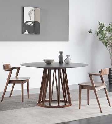 Chaise en bois salle à manger en bois restaurant design moderne