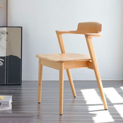 Chaise en bois salle à manger en bois restaurant design moderne