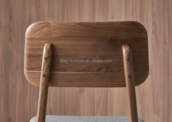 Emballement du courrier N Chaise à manger pour chaise en bois moderne Tissu Meubles pour la maison Hôtel Chaises de restaurant