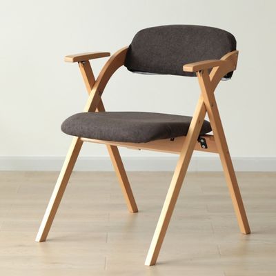 Meubles résidentiels durables Chaise pliante en bois pliable moderne pour restaurant et salon