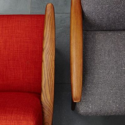 Chaise de loisirs en tissu de salon/en cuir PU avec personnalisation de style de design moderne