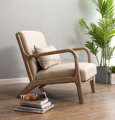 Couleur personnalisée Velours uniques / coton et lin / cuir en PU Meubles de salon Chaise pour intérieurs modernes et élégants