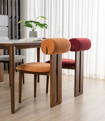 Matériau de couverture en velours/laine d'agneau Assise souple Assise de salle à manger Assise pour la maison Meubles de salon et hôtel Moderne design d'échantillon
