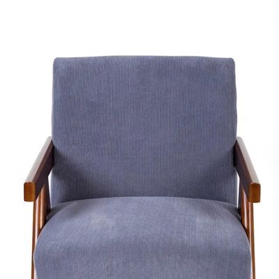 Chaise de fauteuil en cuir et en bois massif pour une pratique personnalisée dans le salon