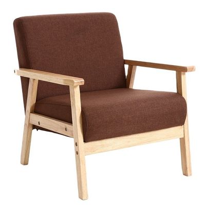 Conception moderne Nitrolacquer Finition Canapé en bois Chaise pour la maison Meubles Salon Hôtel