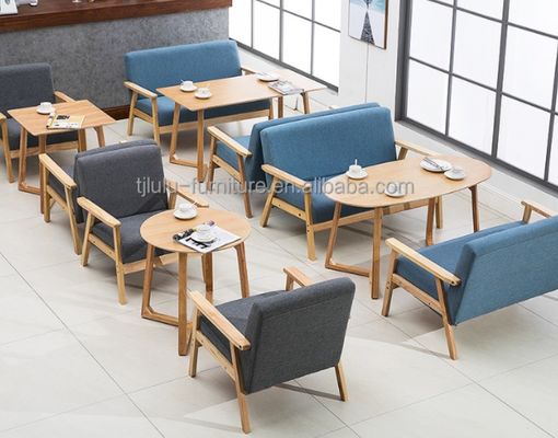 Conception moderne Nitrolacquer Finition Canapé en bois Chaise pour la maison Meubles Salon Hôtel