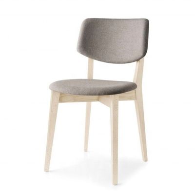 Chaise à manger en bois massif de design moderne de luxe avec emballage du courrier