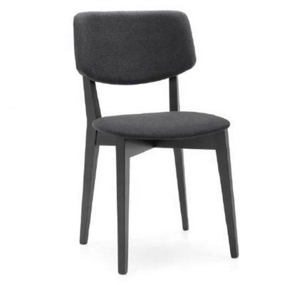 Chaise à manger en bois massif de design moderne de luxe avec emballage du courrier
