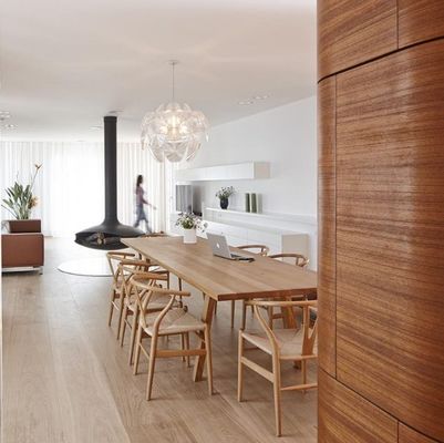 Emballage du courrier N Meubles de restaurant Design japonais Chaises de salle à manger en bois massif pour restaurant