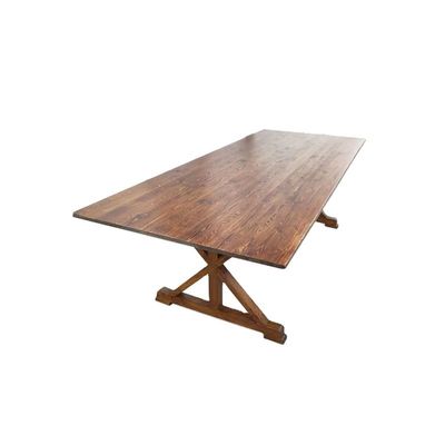 Meubles pour la maison moderne Table à manger en bois naturel et Chaise à manger en bois massif pour les tables de restaurant sur mesure