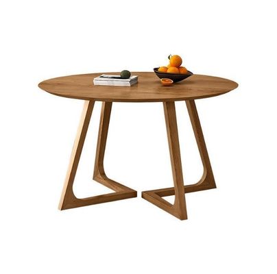 Table à manger en bois massif de style nordique avec design et meubles de salle à manger