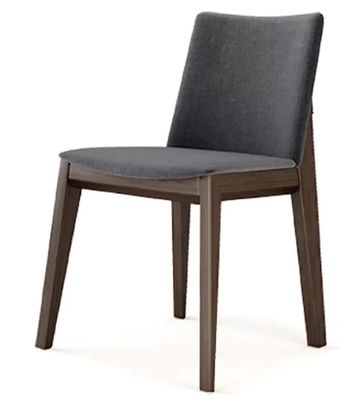 Bois naturel en bois massif Coffre-fort bureau maison Tapisseries de style nordique Chaise à manger pour l'école