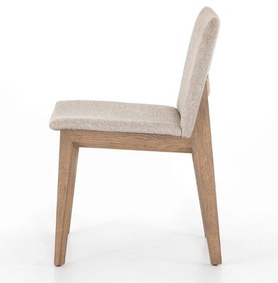 Bois naturel en bois massif Coffre-fort bureau maison Tapisseries de style nordique Chaise à manger pour l'école
