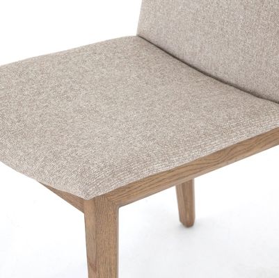 Bois naturel en bois massif Coffre-fort bureau maison Tapisseries de style nordique Chaise à manger pour l'école