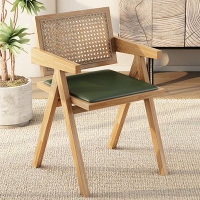 Deux ans de garantie chaise en rotin chaud pour la salle à manger