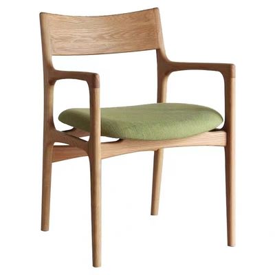 Chaise en cuir en PU de style bois moderne pour salle à manger d'hôtel Chaises en bois massif