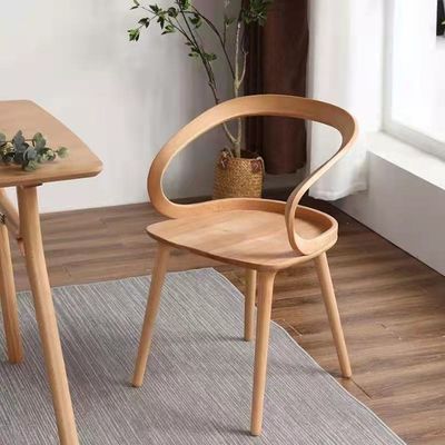 Meubles de maison en bois massif Chaise moderne pour le dîner de mariage de luxe style moderne