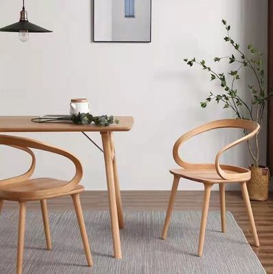 Meubles de maison en bois massif Chaise moderne pour le dîner de mariage de luxe style moderne