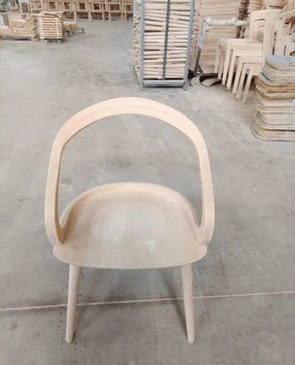 Meubles de maison en bois massif Chaise moderne pour le dîner de mariage de luxe style moderne