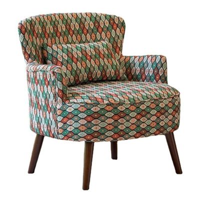 Chaises en bois pour le salon Meubles américains de design moderne Chaise de loisir en bois massif