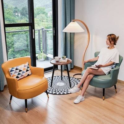 Chaises en bois pour le salon Meubles américains de design moderne Chaise de loisir en bois massif