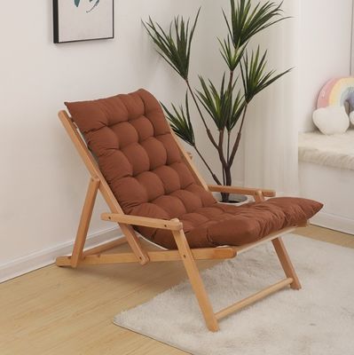 Chaise de canapé pliant en bois moderne Meuble de salon de style nordique avec couleur personnalisée et finition nitrolacque