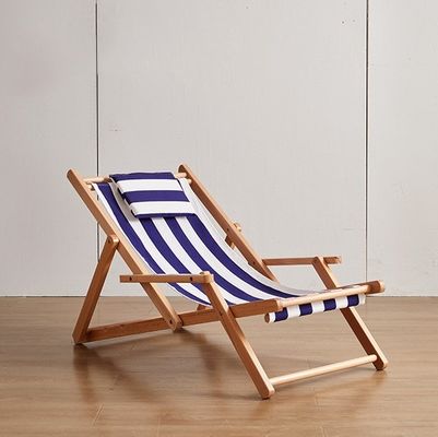 Chaise de canapé pliant en bois moderne Meuble de salon de style nordique avec couleur personnalisée et finition nitrolacque