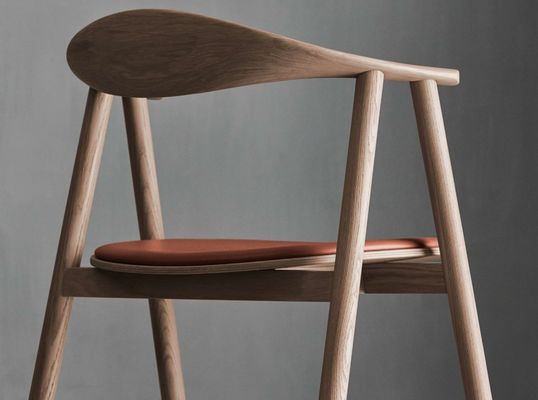 Chaise en bois massif de luxe Vintage W55*D47.5*H74.5cm pour les meubles de maison dans le style classique