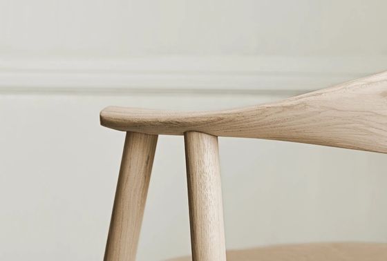 Chaise en bois massif de luxe Vintage W55*D47.5*H74.5cm pour les meubles de maison dans le style classique