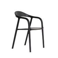 Appuie-bras en bois massif moderne français Chaise à manger en bois dans l'emballage du courrier pour meubles de salon de luxe