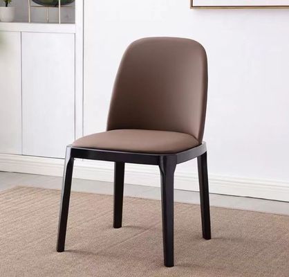 Meubles de salle à manger moderne Chaise en bois avec construction en bois massif