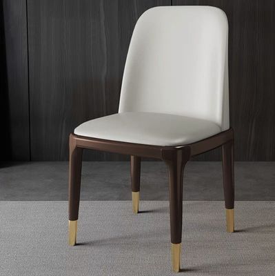 Meubles de salle à manger moderne Chaise en bois avec construction en bois massif
