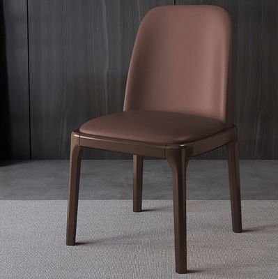 Meubles de salle à manger moderne Chaise en bois avec construction en bois massif