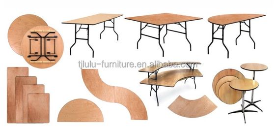 Table à manger spécifique Finition Nitrolacque de style industriel Fer de bois Restaurants Tables à manger en bois massif