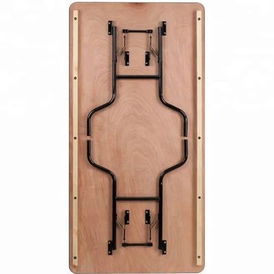 Table à manger spécifique Finition Nitrolacque de style industriel Fer de bois Restaurants Tables à manger en bois massif