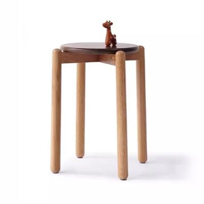 Chaise de salle à manger en bois massif simplement conçue avec du bois de chêne