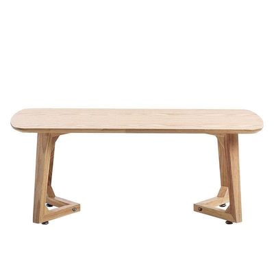 Meubles de table de café en bois massif moderne avec finition nitrolacque pour le salon Meubles de style nordique