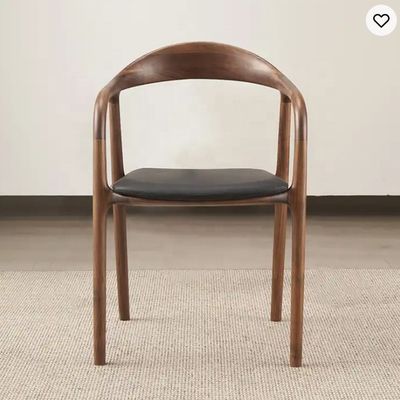 Chaise à manger en bois massif pour restaurant et salle à manger Limitation de poids 150 kg Style de conception EUROPEAN