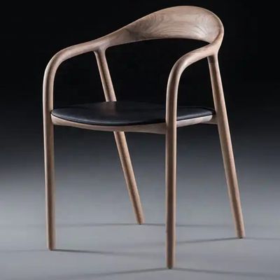 Chaise à manger en bois massif pour restaurant et salle à manger Limitation de poids 150 kg Style de conception EUROPEAN