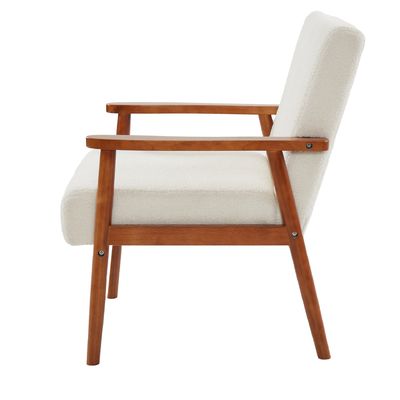 Chaise de canapé en bois massif en extérieur pour salon et hôtel