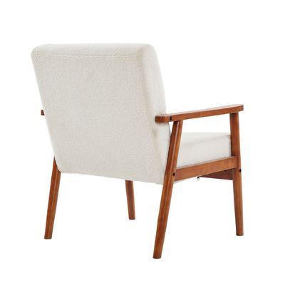 Chaise de canapé en bois massif en extérieur pour salon et hôtel