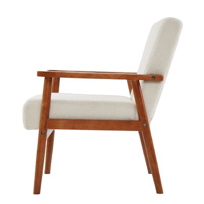 Chaise de canapé en bois massif en extérieur pour salon et hôtel