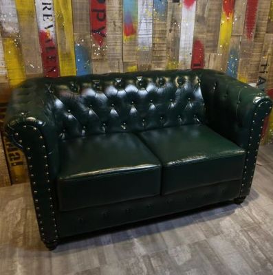 Design nordique chaise en bois massif moderne et cuir en PU pour un fauteuil canapé de salon